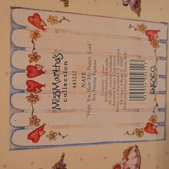 Miss Martha's Collection - Nate -"Hope You Hear My Prayer, Lord" - Picture 2 of 9